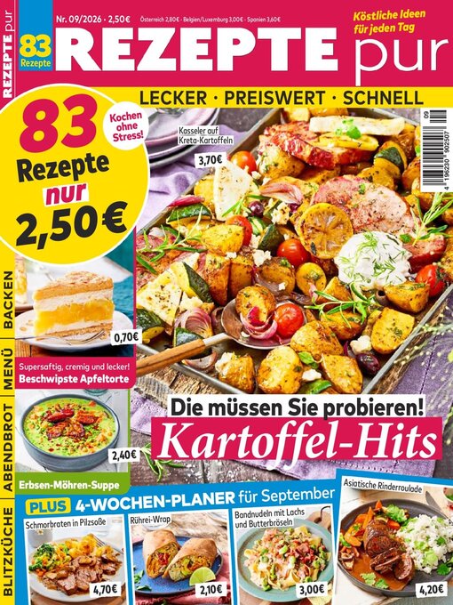 Titelbild für REZEPTE pur